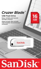 USB Sandisk Cruzer Blade CZ50 16GB (SDCZ50C-016G-B35W)