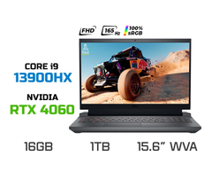 Laptop - Máy tính xách tay Dell Gaming G15 5530 i9H161W11GR4060 (i9-13900HX, RTX 4060 8GB, RAM 16GB DDR5, SSD 1TB, 15.6 Inch WVA FHD 165Hz 100% sRGB)