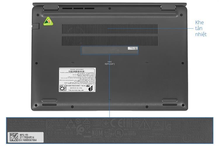Laptop - Máy tính xách tay Dell Latitude 3440 L3440-i51235U-16G512G (i5 1235U/ Ram 16GB/ SSD 512GB/ Windows 11/ 1Y/ Xám Đen)