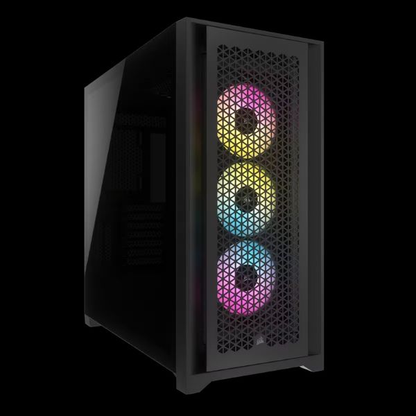 Vỏ máy tính Corsair iCUE 5000D RGB Airflow, Black - CC-9011242-WW