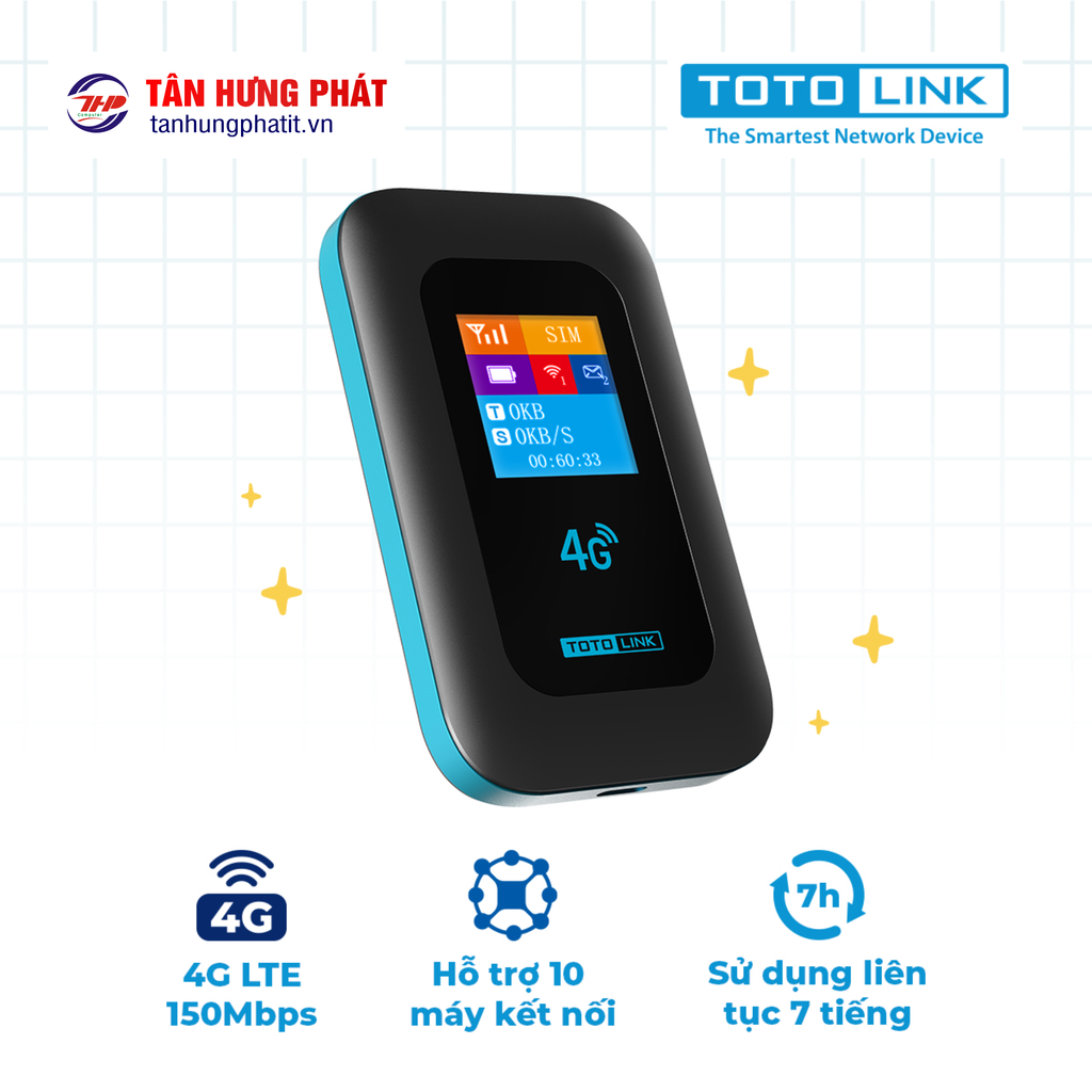 Totolink M3L - 4G LTE Mobile Wifi