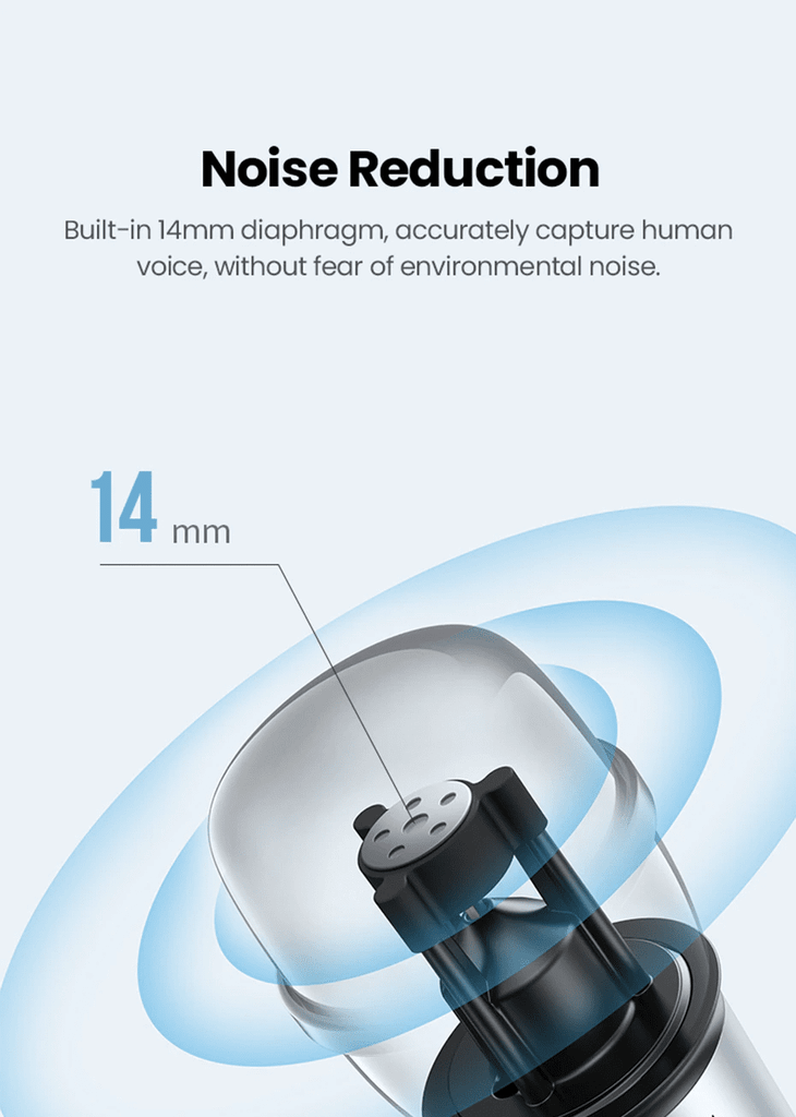 Mic UGREEN CM427 thu âm không dây