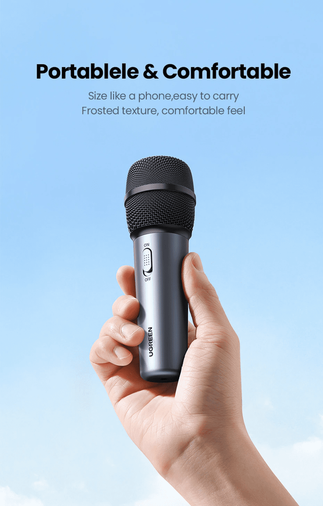 Mic UGREEN CM427 thu âm không dây