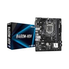 Mainboard ASROCK B460M-HDV (Intel B460, Socket 1200, m-ATX, 2 khe Ram DDR4)