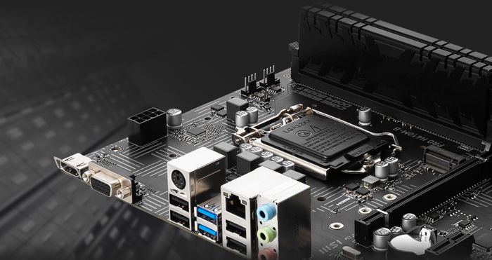 Mainboard MSI PRO H410M-B Socket 1200 m-ATX