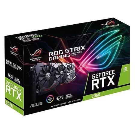 Card màn hình Asus ROG Strix RTX 2060 6G-Gaming (ROG-STRIX-RTX2060-6G-Gaming)