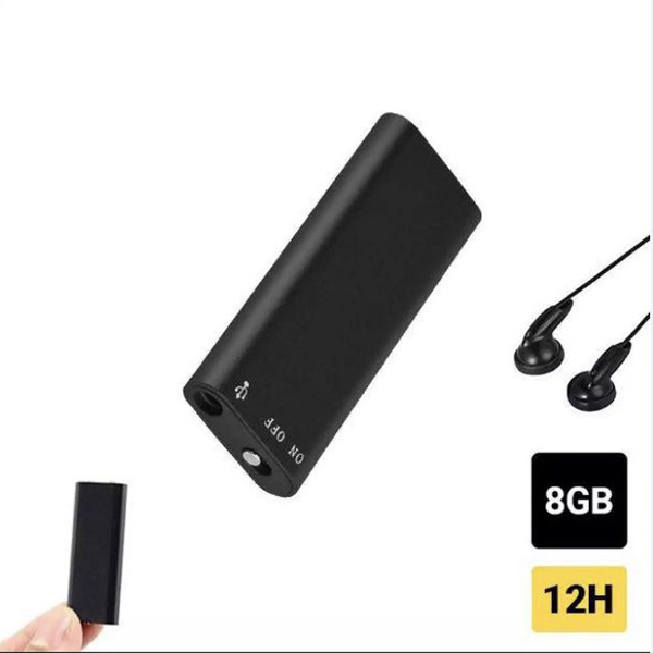 MÁY GHI ÂM MINI SIÊU NHỎ DVR 31 BỘ NHỚ TRONG 8GB CÓ THỂ GHI ĐƯỢC 18 GIỜ