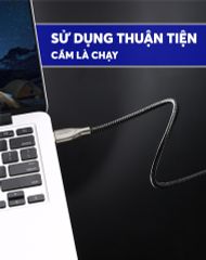 Cáp HDMI 2.0 UGREEN HD131 Dây Carbon chuẩn 4K/60Hz dài từ 1-5m