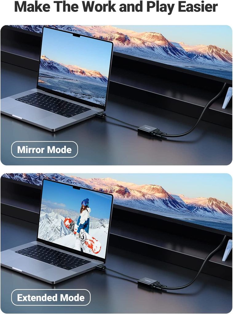 Cáp HDMI to VGA Ugreen 60738 60739 CM270