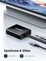 Cáp HDMI to VGA Ugreen 60738 60739 CM270