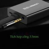 Cáp chuyển đổi HDMI sang VGA UGREEN MM103 dây dẹt tích hợp cổng Audio 3.5mm + Micro USB hỗ trợ nguồn ngoài