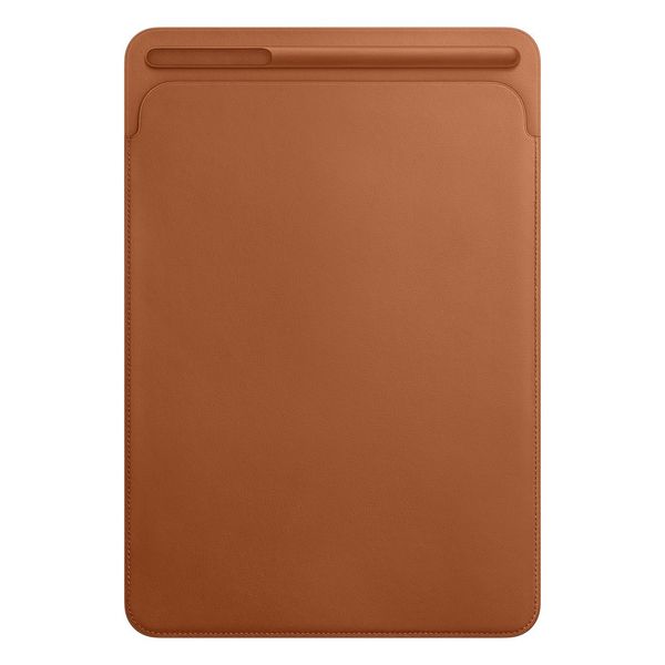 Leather Sleeve for 12.9-inch iPad Pro - Saddle Brown - MQ0Q2FE/A