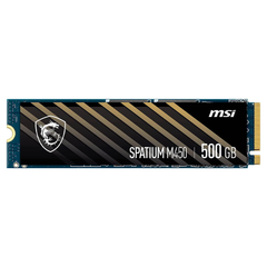 MSI SPATIUM M450 500GB – NVMe PCie Gen 4.0 x4 M.2 SSD