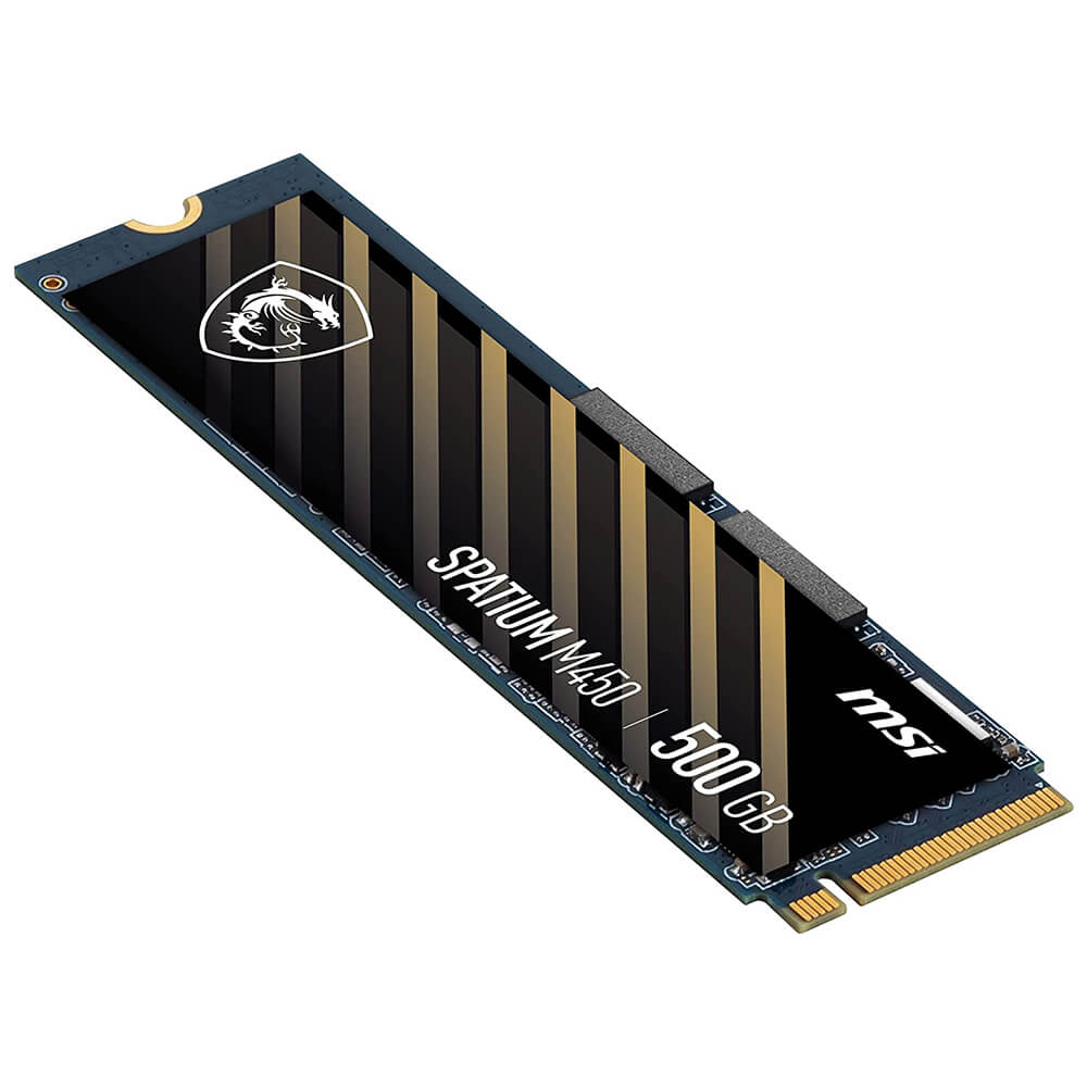 MSI SPATIUM M450 500GB – NVMe PCie Gen 4.0 x4 M.2 SSD