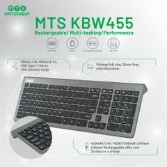 Bàn phím sạc không dây MYTECHSUN KBW455