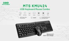 Bộ Bàn phím và chuột có dây Mytechsun KMU424