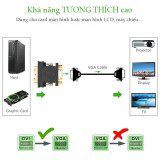 Đầu chuyển đổi DVI 24+5 sang VGA (15 chân) UGREEN 20122 Đầu kết nối mạ vàng 24K