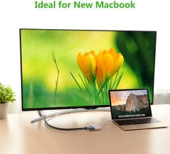 Bộ chuyển đổi USB Type C sang USB 3.0 + HDMI + USB Type C UGREEN 30377 (Màu trắng)