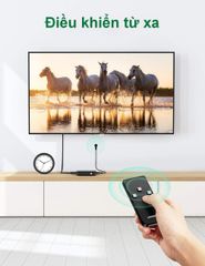 Bộ gộp HDMI 3 vào 1 UGREEN 80125 – Hỗ trợ phân giải Ultra Full HDR 4K 3840×2160@30Hz – Cấp nguồn cổng Micro USB 5V