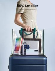 Bộ chuyển đổi Type C UGREEN 10919 – Type C sang HDMI, USB 3.0, Lan Gigabit và PD 100W – Hỗ trợ phân giải 4K*2K@30Hz, Tốc độ truyền 5Gbps