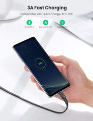 Cáp sạc và truyền dữ liệu USB sang Type-C 2.0 UGREEN US332