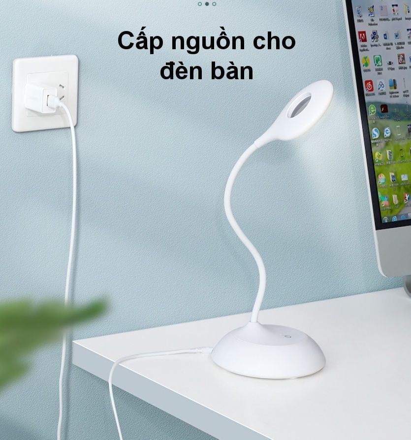 Dây nguồn 3.5mm UGREEN US277 – Chuyển USB 2.0 sang DC 3.5mm thuần đồng