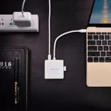 Bộ chuyển đổi USB type C sang VGA cùng Hub USB 1 cổng 3.0 và 2 cổng 2.0 hỗ trợ cổng sạc Macbook USB – C UGREEN US183 30442