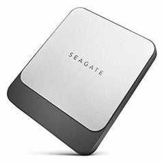 Ổ cứng di động SSD Seagate Fast 500GB USB 3.0 và Type C (STCM1000400) (Đen bạc)