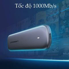 Hộp đựng ổ cứng UGREEN CM238 – Tương thích M2 SATA NGFF/NVME B-Key / M-Key và M+B Key 2280/2260/2242/2230