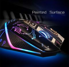 Chuột - Mouse USB LED Black MS9010 AULA
