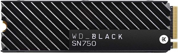 Ổ cứng SSD WD_Black SN750 2TB NVMe Internal Gaming with Heatsink - Gen3 PCIe, M.2 2280, 3D NAND - WDS200T3XHC