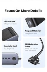 Ổ cắm điện đa năng UGREEN CD270 trạm sạc để bàn  100W, 3 xUSB-C , 1 x USB-A