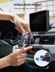 Giá đỡ điện thoại UGREEN LP148 Cắm khe gió điều, kích thước từ 4.7 đến 6 inch
