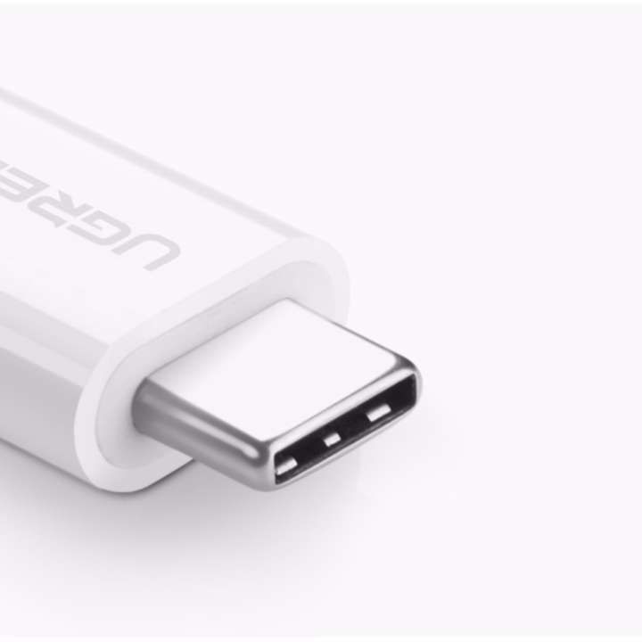 Đầu chuyển USB-C sang Micro USB Ugreen US157 chuyển đổi USB type C sang Micro USB