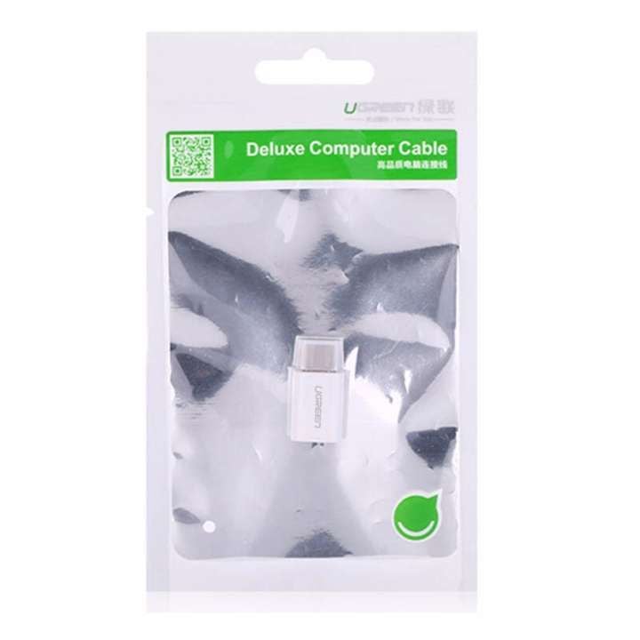 Đầu chuyển USB-C sang Micro USB Ugreen US157 chuyển đổi USB type C sang Micro USB