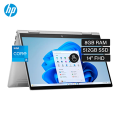 Laptop - Máy tính xách tay HP Envy x360 2in1 14-es0013dx ( Core™ i5-1335U / Ram 8GB / SSD 512GB / 14 inch FHD / Touch / Windows 11) 7H9Y4UA