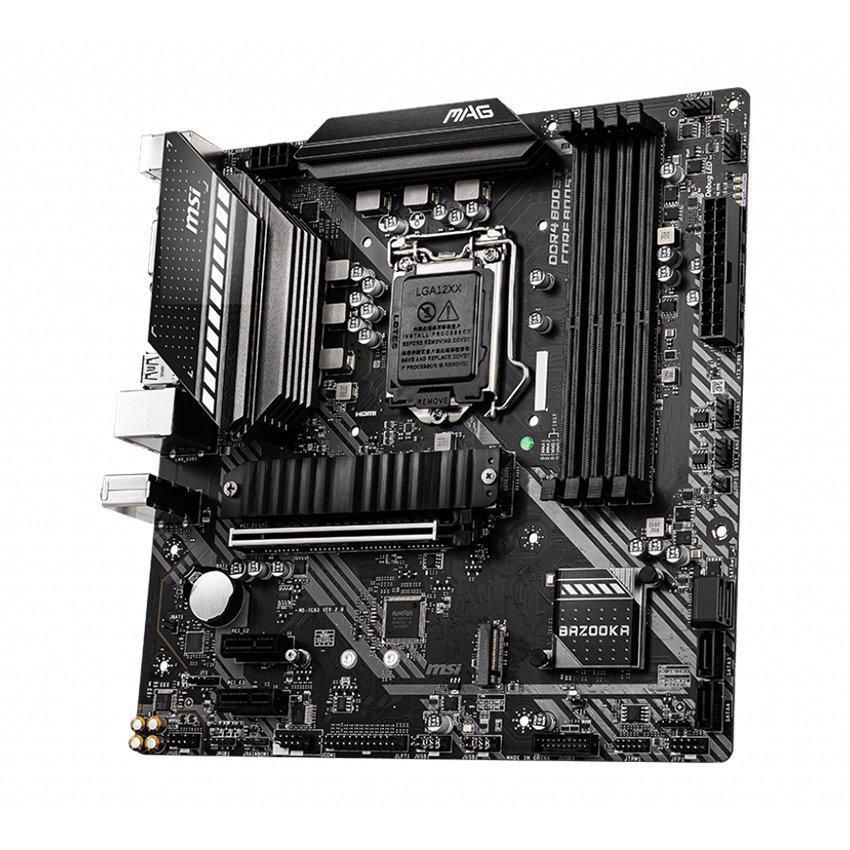 Mainboard MSI MAG B460M BAZOOKA (Intel B460, Socket 1200, m-ATX, 4 khe RAM DDR4)