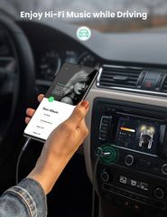 Cáp âm thanh 3.5mm UGREEN AV171 – Đầu mạ bạc chống ăn mòn , truyền tải tín hiệu ổn định – Dây bện mềm mại tăng tuổi thọ sử dụng