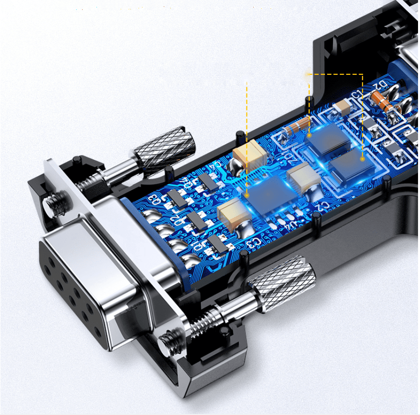 Đầu Chuyển RS232 sang RS485 Ugreen CM261 EIA / TIA RS232C / RS485, tốc độ truyền 115,2kbps