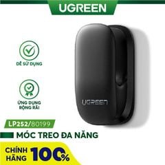 Móc đồ dán tường UGREEN LP252 – Túi 4 chiếc – Mặt dán tiện lợi, dùng trên ô tô, văn phòng,…