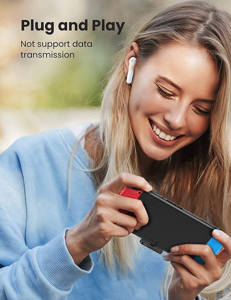 Bộ thu/ phát Bluetooth UGREEN CM399 Cổng Type-C – Dành cho Nintendo Switch và PlayStation