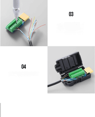 Đầu bấm cáp HDMI 2.0 UGREEN 50568 – Nhấn đầu cáp HDMI 19+1 Pin – Chân tiếp xúc mạ vàng