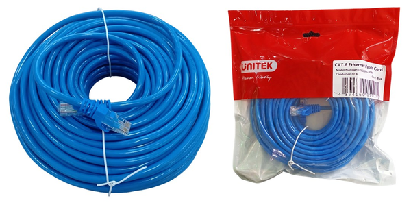 Cáp Cat6 30m Blue C18133BL UNITEK
