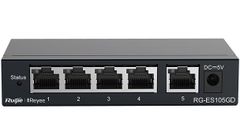 Thiết bị chia mạng 5-port Gigabit Unmanaged Switch RUIJIE RG-ES105GD