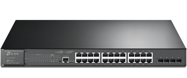 Switch TP-Link TL-SG3428MP 28-Port Gigabit L2 Managed Switch with 24-Port PoE+
