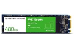 Ổ cứng SSD Western Digital green M.2 2280 Sata III 480GB WDS480G3G0B - New version 2022