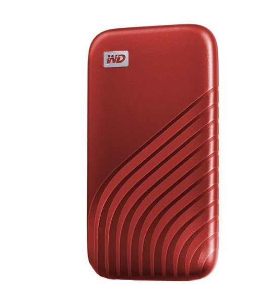Ổ CỨNG DI ĐỘNG WD MY PASSPORT SSD 500GB ĐỎ USB 3.2 WDBAGF5000ARD-WESN