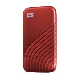 Ổ CỨNG DI ĐỘNG WD MY PASSPORT SSD 500GB ĐỎ USB 3.2 WDBAGF5000ARD-WESN