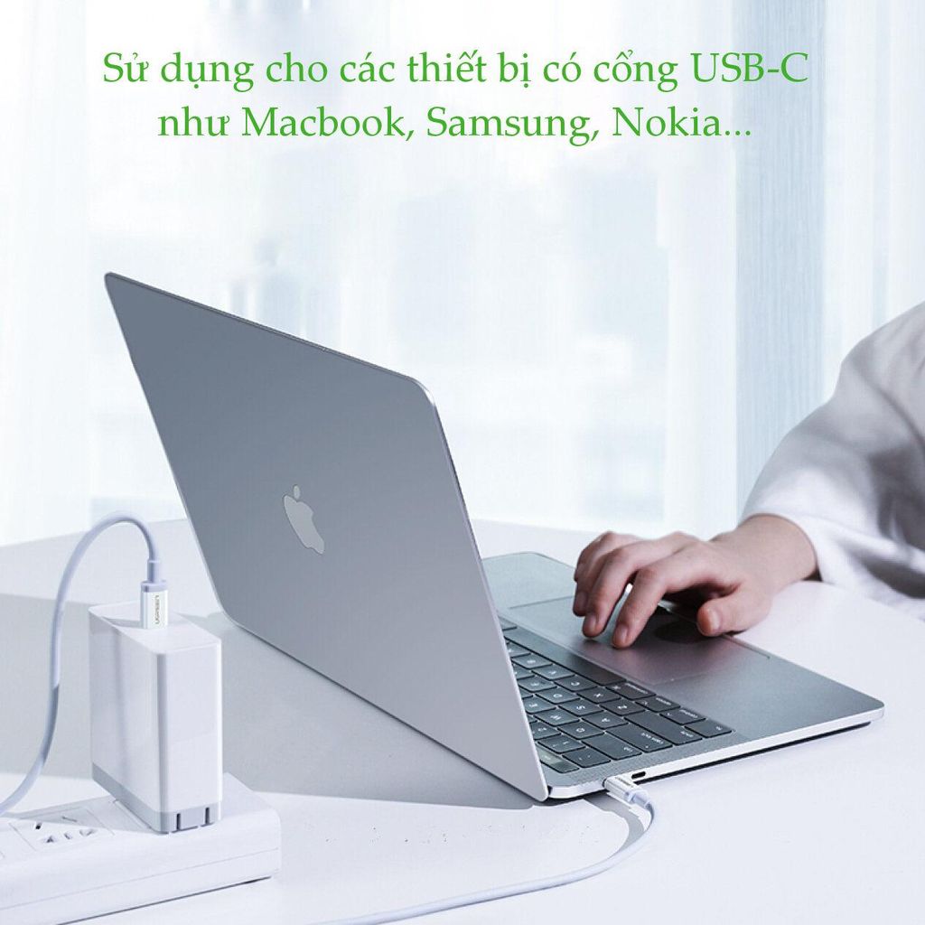 Cáp sạc nhanh Type C to Type C UGREEN US264 sạc nhanh 3A
