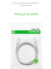 Cáp sạc nhanh Type C to Type C UGREEN US264 sạc nhanh 3A